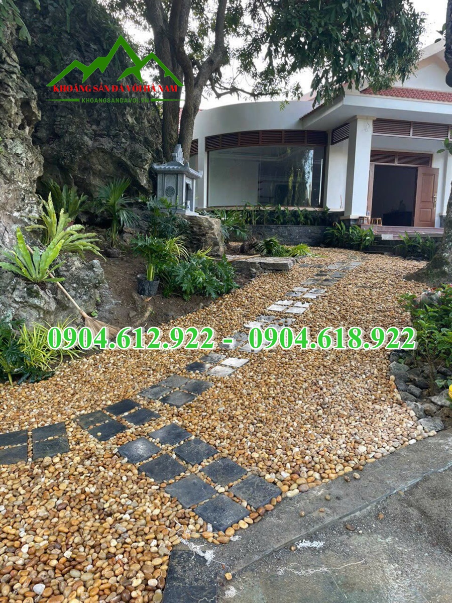 mua sỏi trang trí sân vườn ở đâu