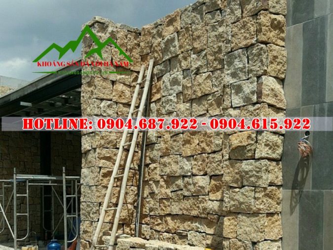 cung cấp đá rối vàng ốp tường