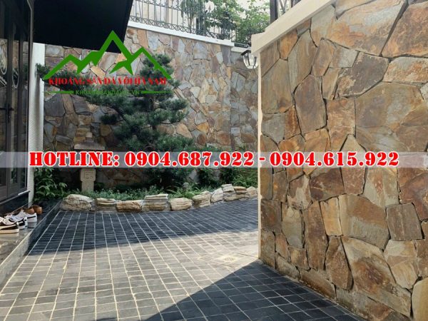 Đá rối ốp tường bao