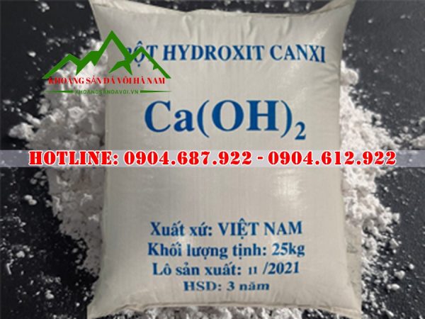 sản xuất cung cấp vôi ngậm nước