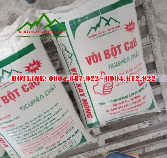 Cung cấp Vôi bột CaO