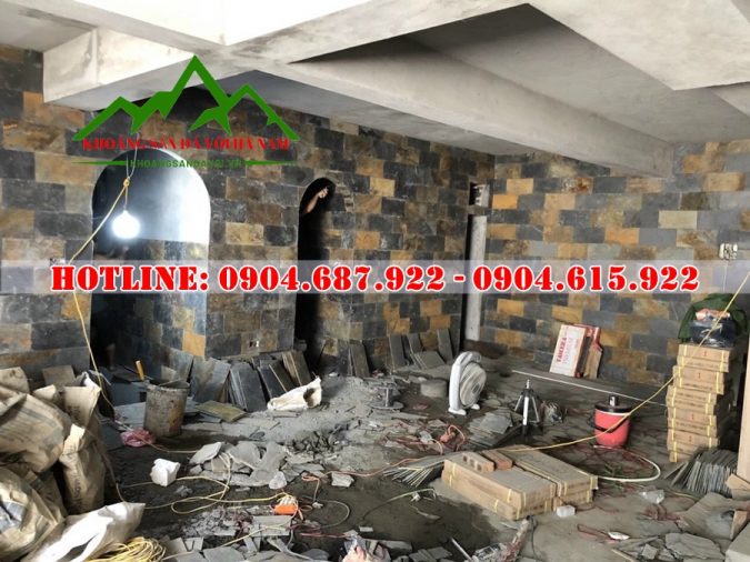bán đá slate ốp tường