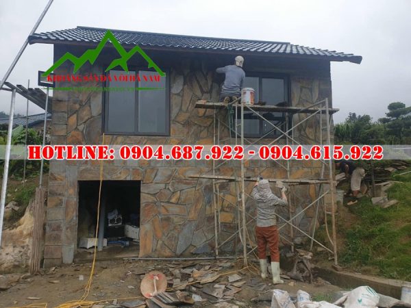 Mẫu đá rối ốp tường