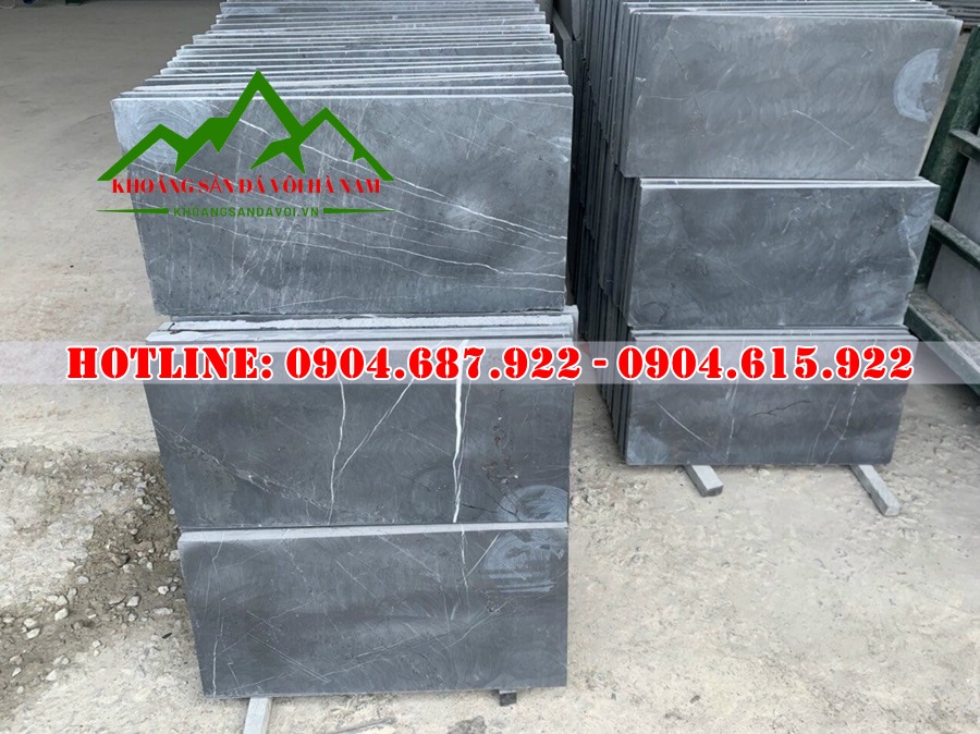 đá xanh đen lát sân