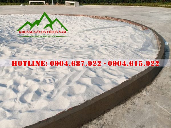 Tổng kho cát trắng tại Miền Bắc