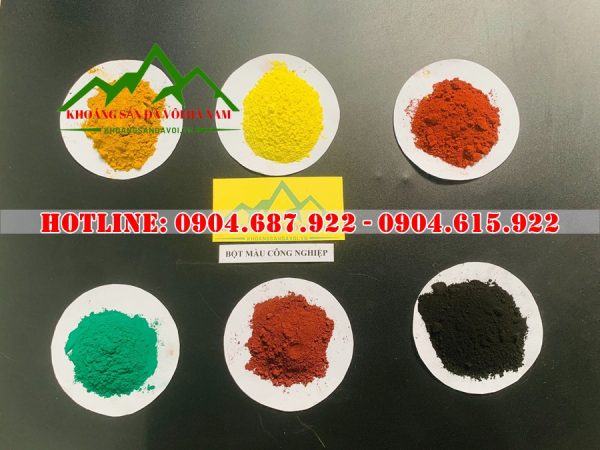 Bột màu oxit sắt