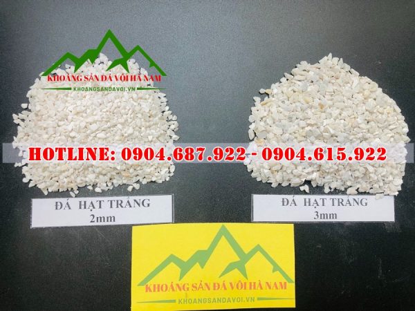 đá hạt trắng