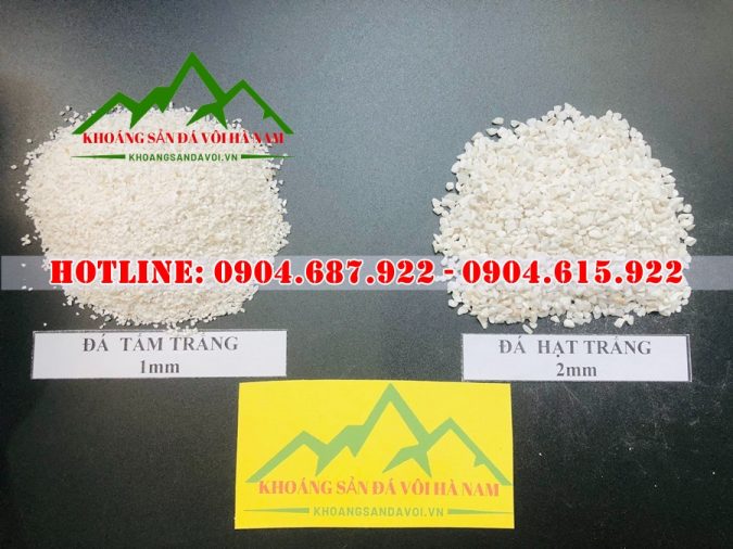 Bán đá hạt caCO3