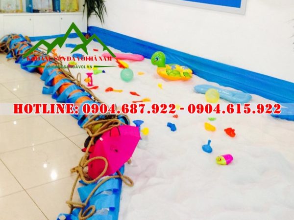 bán cát trắng sạch làm sân chơi