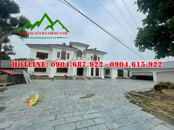 cung cấp đá xanh rêu lát sân