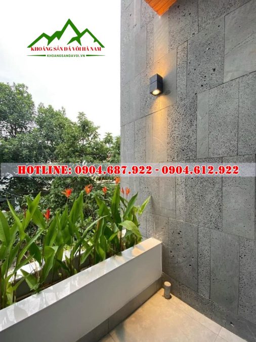 Đá ong xám ốp tường