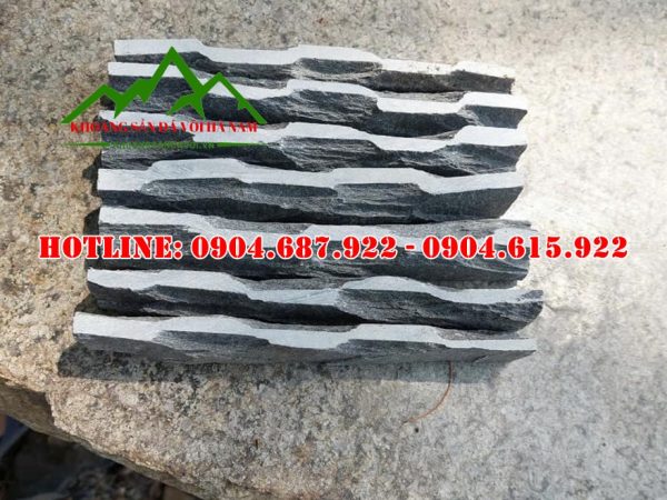 đá suối quy cách ốp tường