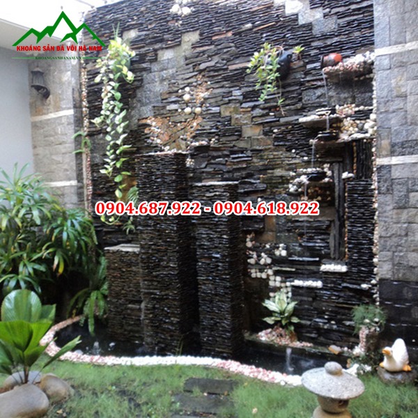 Đá ốp tiểu cảnh tranh tường