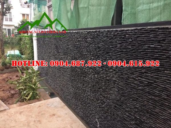 Đá suối quy cách ốp tường hoa