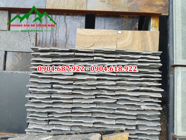 bán đá suối quy cách ốp tường