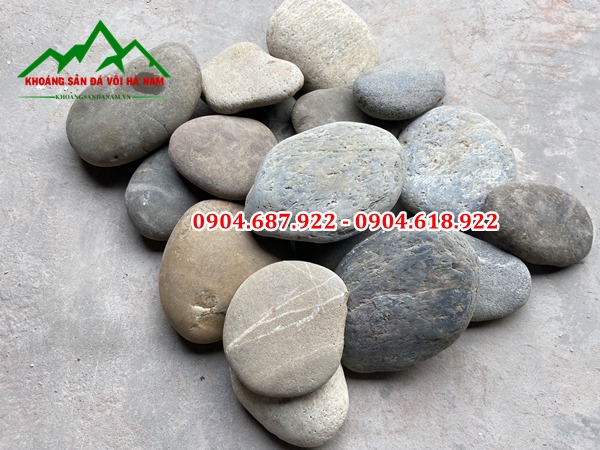 bán đá cuội gắn tường