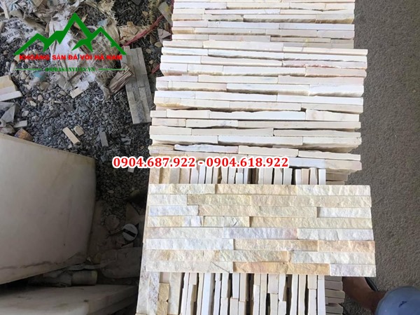 Bán đá ghép vàng ốp tường