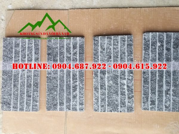 Bán đá chẻ đen ốp tường