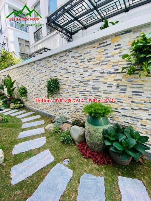 mẫu đá ốp tường cảnh quan đẹp