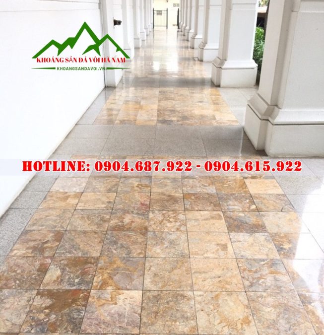 Bán đá dăm kết vàng ốp lát