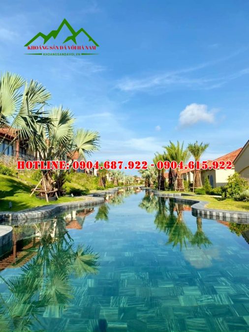 đá sóc dưa lát bể bơi giá rẻ nhất