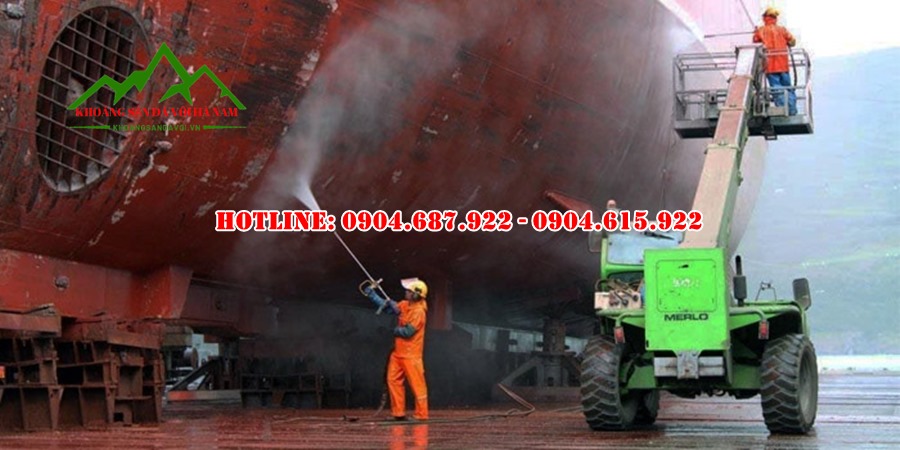 Địa chỉ bán cát phun gỉ