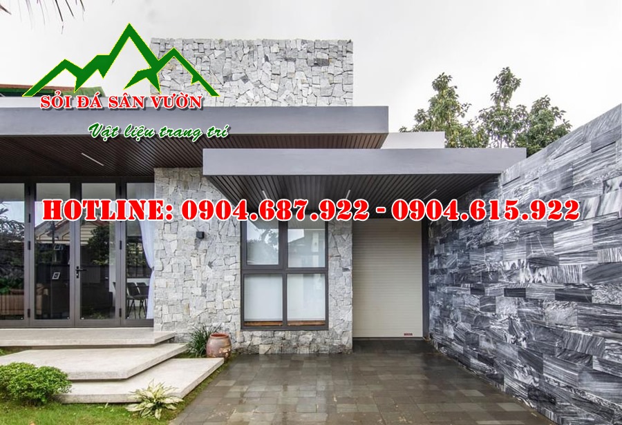 Đá sọc dưa ốp tường