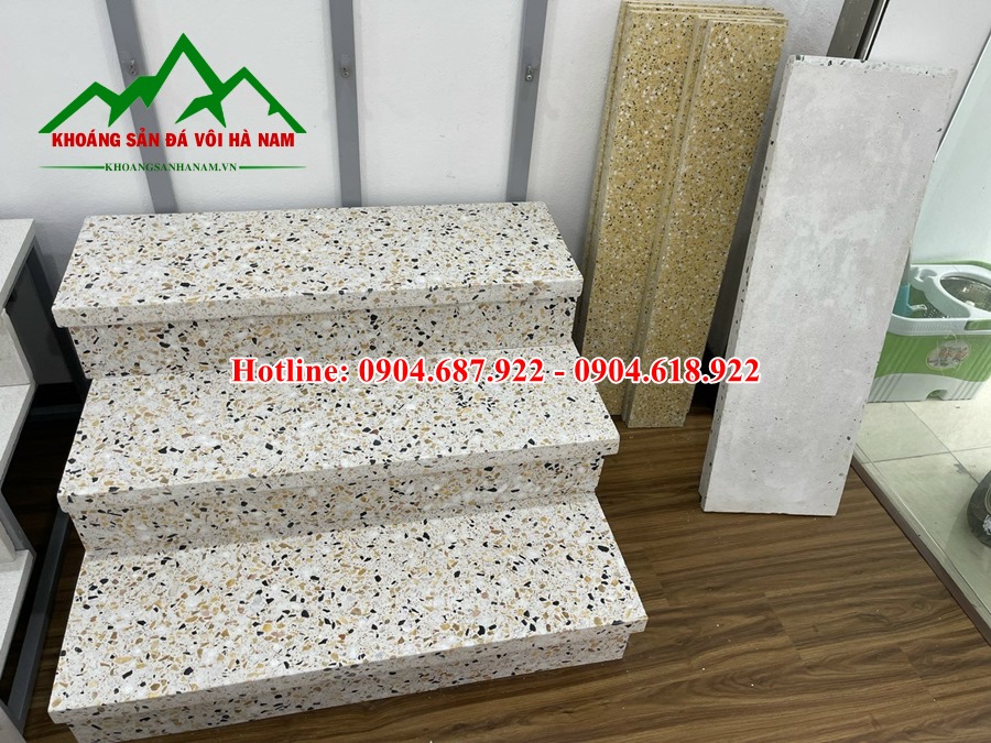 xi măng trắng làm granito