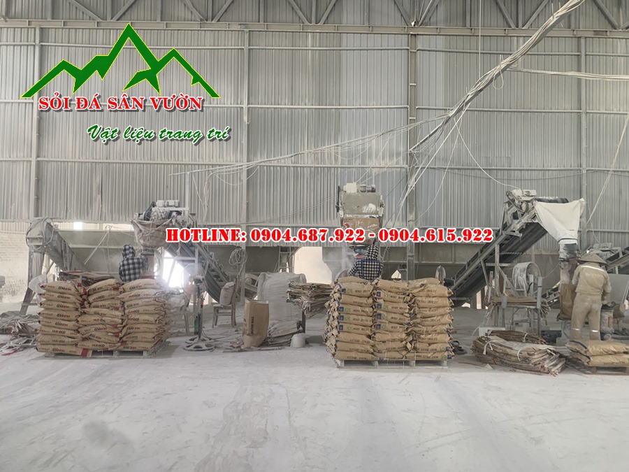 Sản xuất vôi cục nông nghiệp