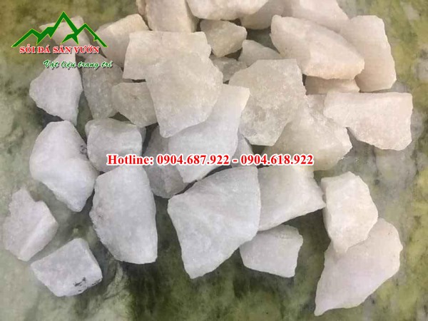 bán vụn thạch anh trắng