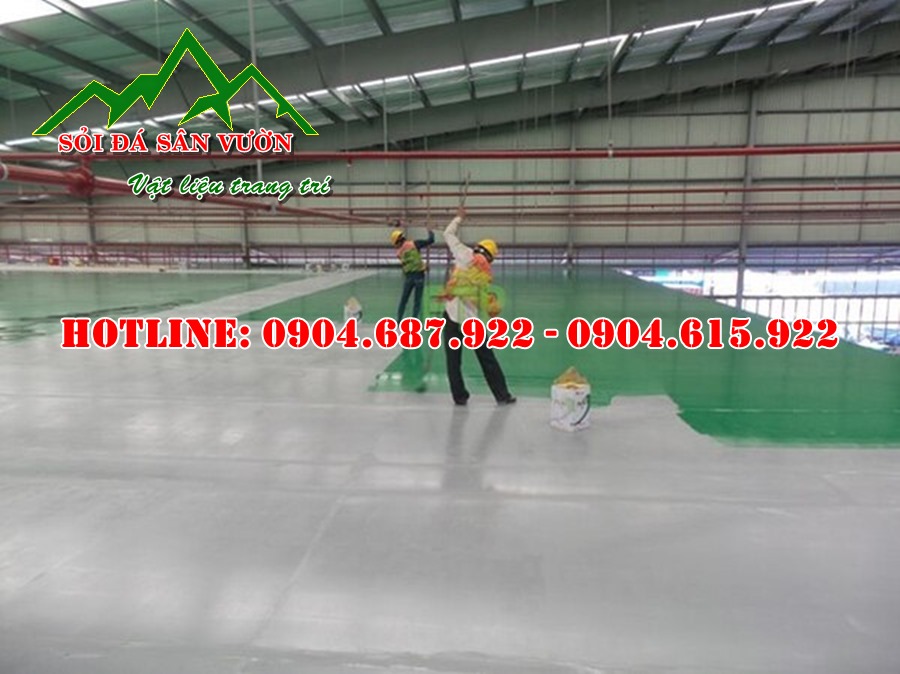 cát thạch anh làm sơn