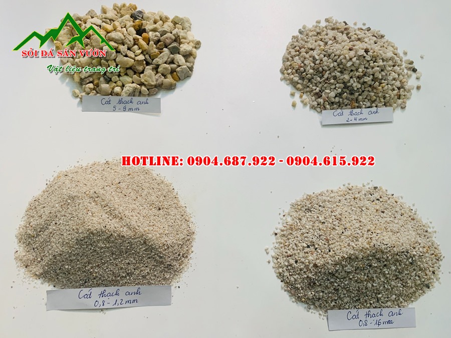 cát thạch anh sấy khô