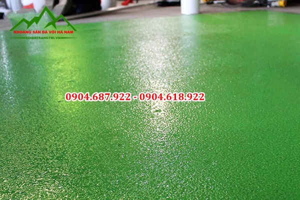 cách trộn cát với sơn epoxy