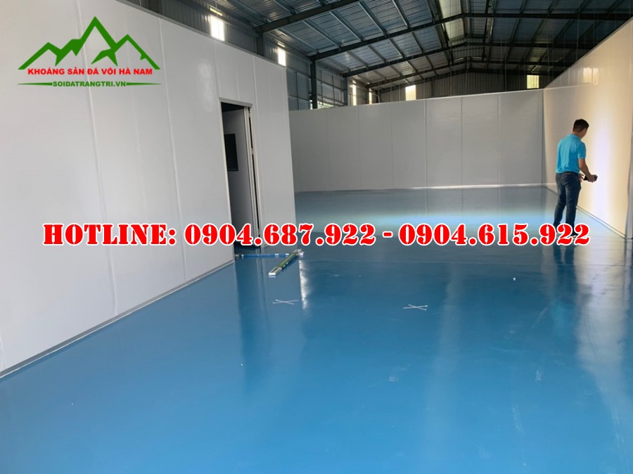 bán cát pha sơn epoxy sơn sàn