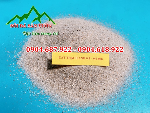 Bán cát thạch anh pha sơn