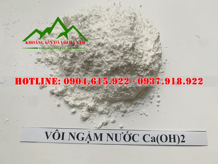 Voi-Bot-Ngam-Nuoc Ca(OH)₂